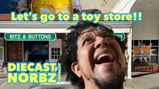 DIECAST NORBZ visits Bitz and Buttons