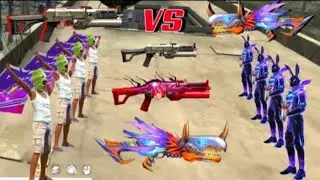 Bizon Gun Skin Fight Free Fire 🔥 Noob vs Bunny Bundle 😈 Gun Skin Fight ⚡ Garena Free Fire 🔥 Y GAMING