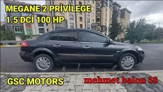 MEGANE 2 1.5 DCİ PRİVİLEGE DETAYLI ARAÇ İNCELEMESİ