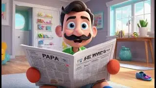 Johny and Papa&rsquo;s Cookie Time | Cheerful Cookie Song for Toddlers | Fun Snack Nursery Rhyme