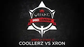 Coollerz против Xron &mdash; Quake Pro League &mdash; этап 2, неделя 4