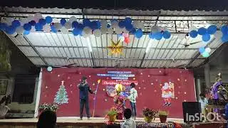 mangerscene hostel children's Christmas function
