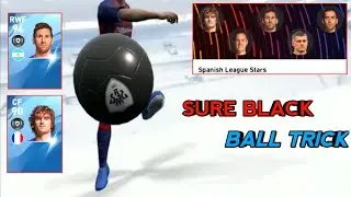 GET THUNDER BLACK BALL || SPANISH LEAGUE STARS BOX DRAW || WORKING TRICK || PES 2020 MOBILE