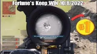 Fortune&rsquo;s Keep WIN 10/8/2022 with Tactical #1 , Blago Antic and Thiger