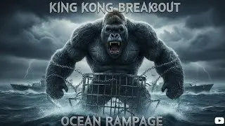 King Kong vs Humans 🌊🦍 | Sea Prison Escape | Cinematic AI Movie full English 2026