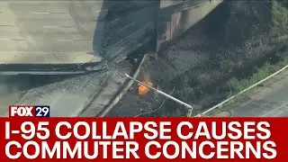 Commuters concerned about getting around after I-95 collapse