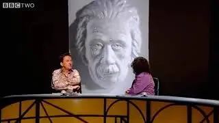 Optical Illusions with an Einstein Mask   QI Series 9 Ep 1   BBC Two