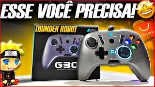 THUNDEROBOT G30🎮 Esse CONTROLE  &eacute; a OP&Ccedil;&Atilde;O IDEAL pra sua JOGATINA!😍 Bom, Barato e CHEIO&nbsp;de&nbsp;RECURSOS!🔥
