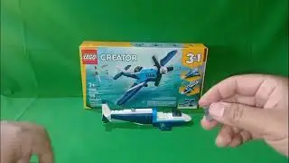LEGO 31160 Aeronave: Avi&oacute;n de Carreras