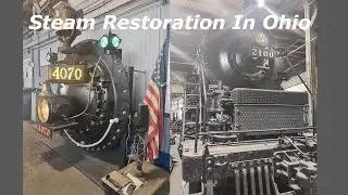 Visiting the American Steam Railroad and Midwest Railway Preservation Society | Cleveland, Ohio