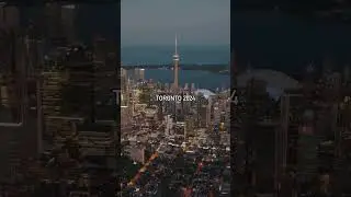 Before/ now #canadiancity #travel #drone #canadiantourism #canadatravels #canadatravelguide