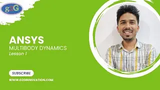Chapter 1 | Four Bar Mechanism in MBD with Ansys | G2G Innovation