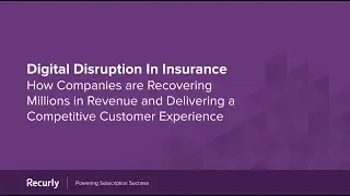 Digital Disruption In Insurance
