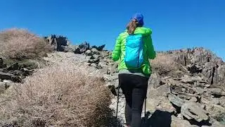 Summiting Mt Tallac