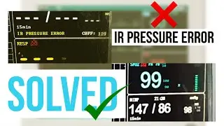 IR PRESSURE ERROR in Multipara Monitor Solved | Mr Biomedical