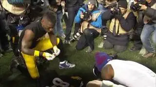Odell Beckham Jr. And Antonio Brown exchange Jerseys
