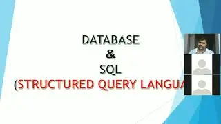 Database & SQL|Part 1