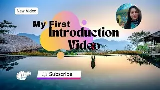 My First Introduction Video | My First Video in YouTube | Real Creation