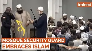 Mosque Security Guard Embraces Islam