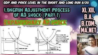 The long run adjustment process of AD shock (Part 1)