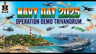 MASSIVE Power Display! 🇮🇳 Indian Navy Op Demo 2025 Trivandrum, Kerala| @TrivandrumRecords