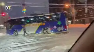 Japan - Snowfall 25.1.2026, Sapporo under Snow 1 meter