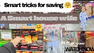 Monthly Grocery kam Budget me|| Smart Housewife Secret to Save Money 