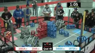 2015 VRC Sci Q49 - 1081A 254A vs 5408A 1973A - 24 to 65 - VEX Worlds 2015 - Science Division