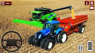 Real Tractor Farming Simulator - Harvester Tractor Farm Game 2021 - Android Gameplay