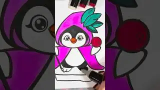 Penguin Coloring Book 🐧🎨