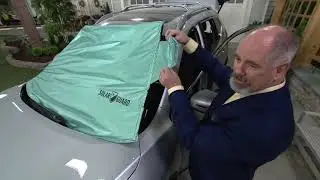 SolarGuard Windshield Cover and Sunshade with Security Panels on QVC
