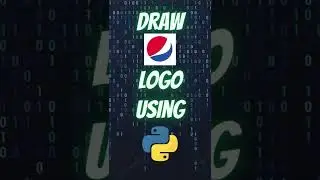 Draw Pepsi Logo using Python Turtle 