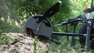3P24 3PH Stump Grinder - Customer In Action