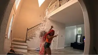 Making My SISTERS Get FULLY DRESSED Then DUMPING Water On THEM PRANK (HILARIOUS)