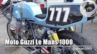 Moto Guzzi Le Mans 1000 - gentle purr of a big blue cat from Mandello del Lario [HQ TV]