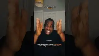 Naija Man Based in Australia Lures His Wife Back to Nigeria and Abandoned her