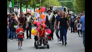Langenfeld 75 jähriges Geburtstag Festumzug