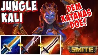 KALI JUNGLE - PASSIVE EARLY GAME = WINS - SMITE SEASON 9