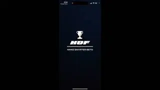 HOF App - Sports Stats & Data - how to use