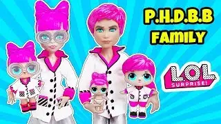 P.H.D.B.B LOL Family Surprise DIY Custom Fun Craft With Monster High