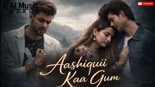 Aashiquii Kaa Gum 💔 Recreated Version | AI Music World | Romantic Sad Song