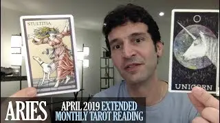ARIES April 2019 Extended Monthly Intuitive Tarot Reading by Nicholas Ashbaugh