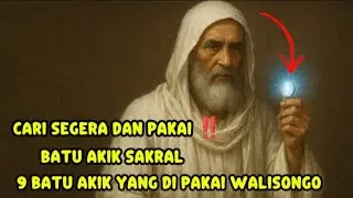 CARI SEGARA‼️BATU AKIK SAKRAL ⁉️9 BATU AKIK SAKTI YANG DI PAKAI PARA WALI SONGO