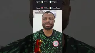 Algeria vs Nigeria Quarter Finals Game AFCON 2025 | Let's Go Super Eagles 🦅🇳🇬⚽🔥