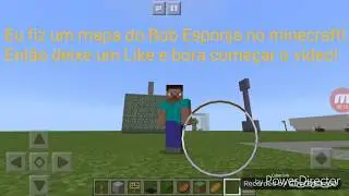 Mapa Do Bob Esponja Cal&ccedil;a Quadrada No Minecraft: pe 1.2.3.6