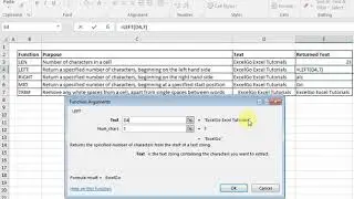ExcelGo Excel Tutorials: Text Functions