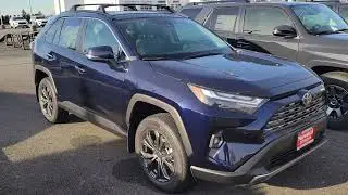 2024 Toyota RAV4 HYBRID Limited AWD in Blueprint