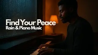 8 Hours of Rain & Peaceful Piano 🌧️ Deep Sleep, Relaxation & Calm Focus