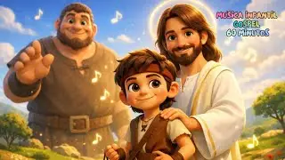 Gigante Davi | Davi e Golias para Crianças | 1 Hora de Louvor Infantil com Jesus | Música Cristã