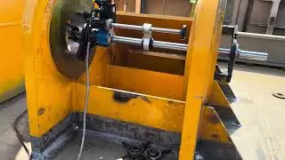 Daily bore repair work on site, S Power Portable machining & welding tools supplier, manufacturer.